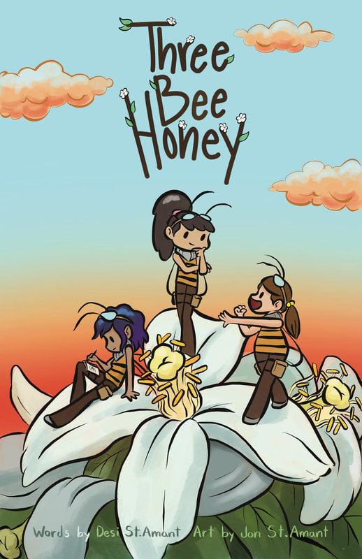 My Middle Grade Graphic Novel: Three Bee Honey 